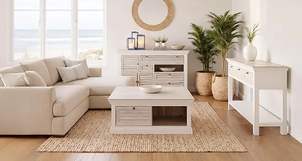 Pièce style bord de mer